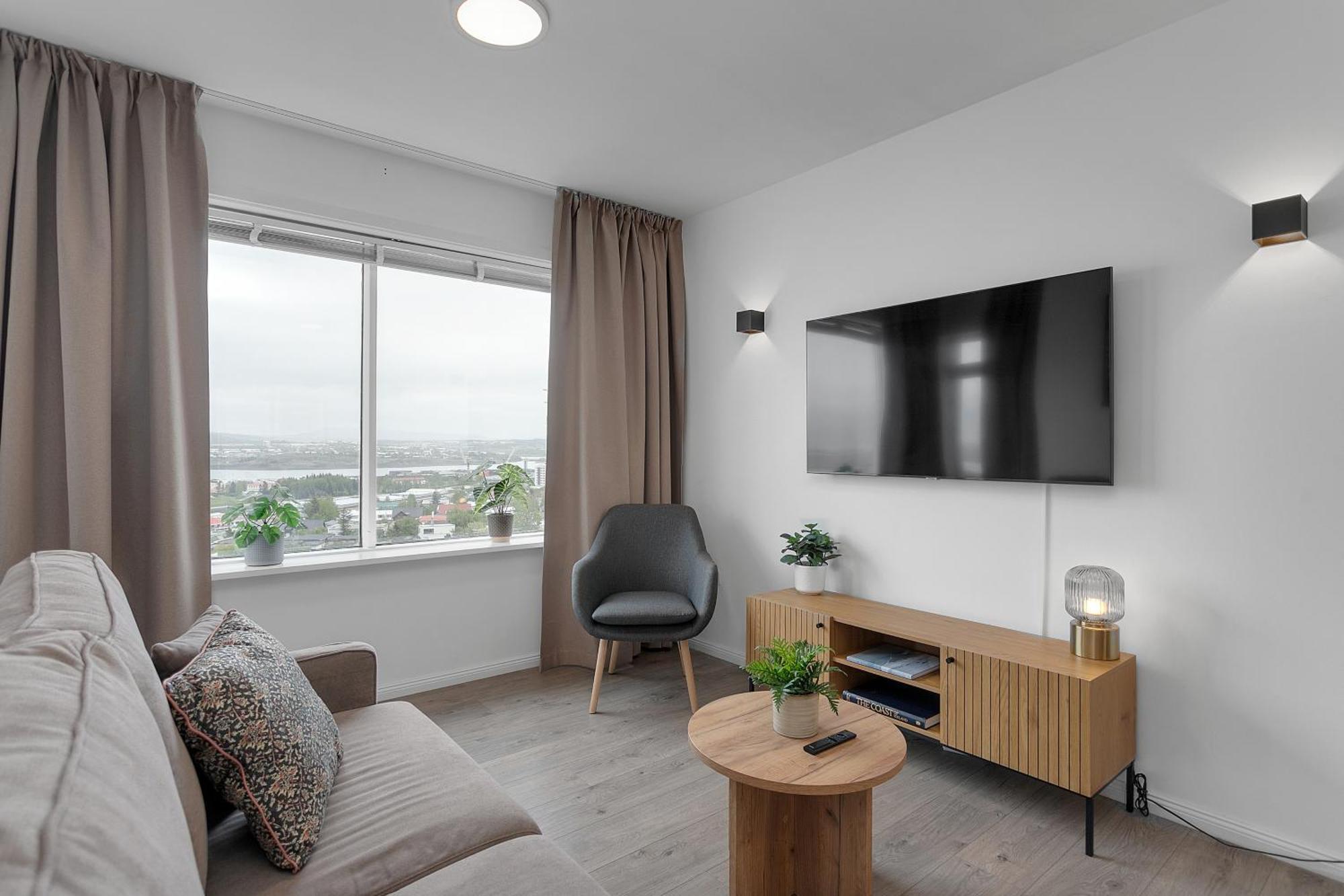 Lovely 1 Bedroom Apartment - Perfect Panorama View ريكيافيك المظهر الخارجي الصورة